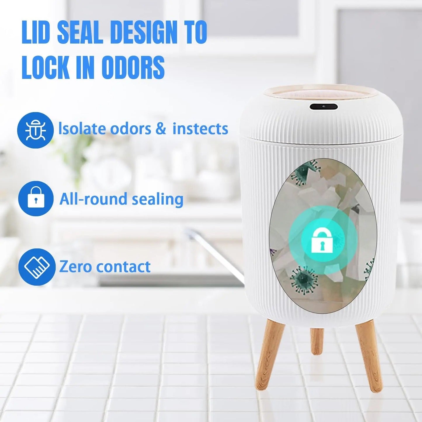 SENSORLUX – Smart Motion Sensor Trash Can