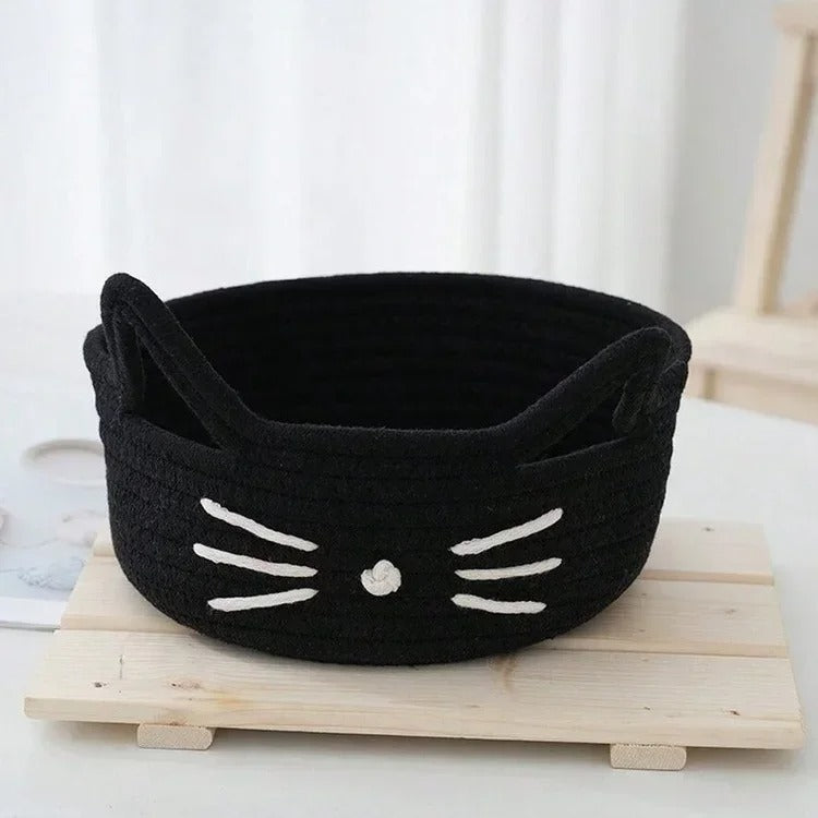 KITTYNEST – Sød Opbevaringskurv Organizer
