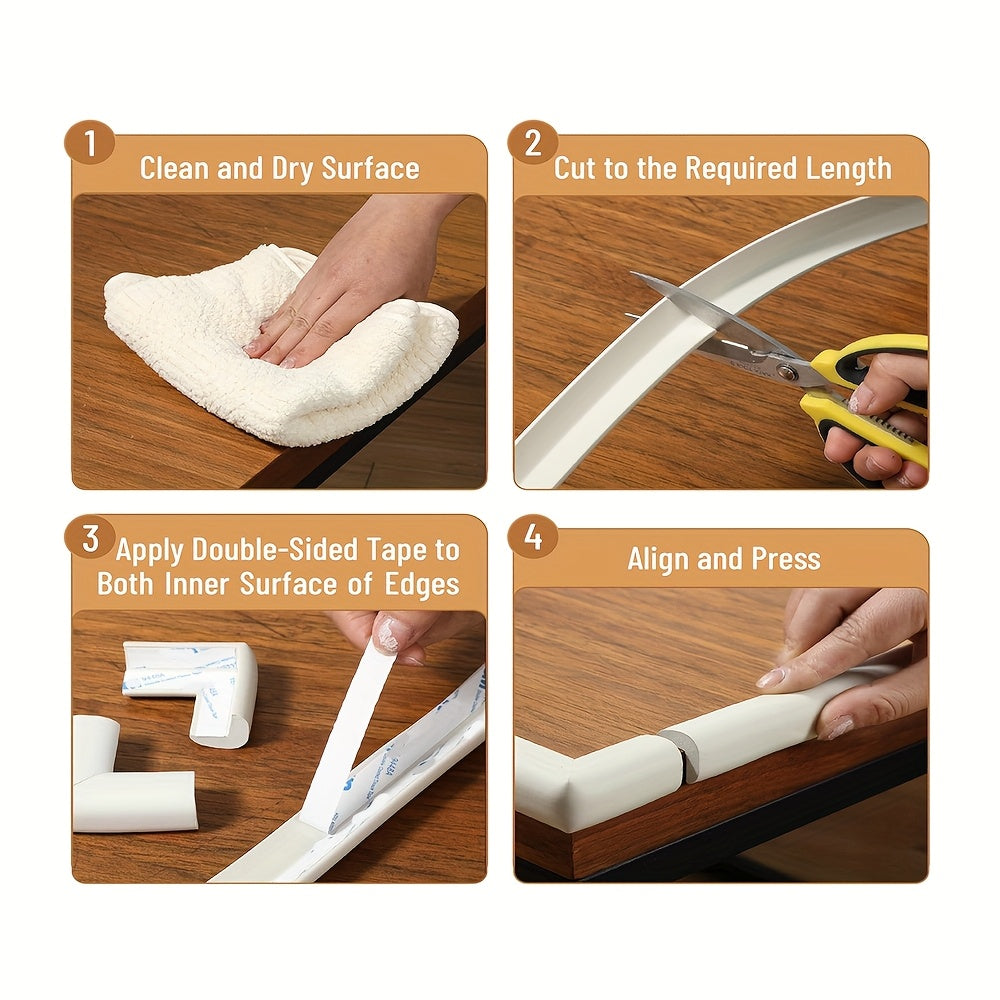CORNERNEST – NBR Foam Corner Guards with Strong Adhesive Backing