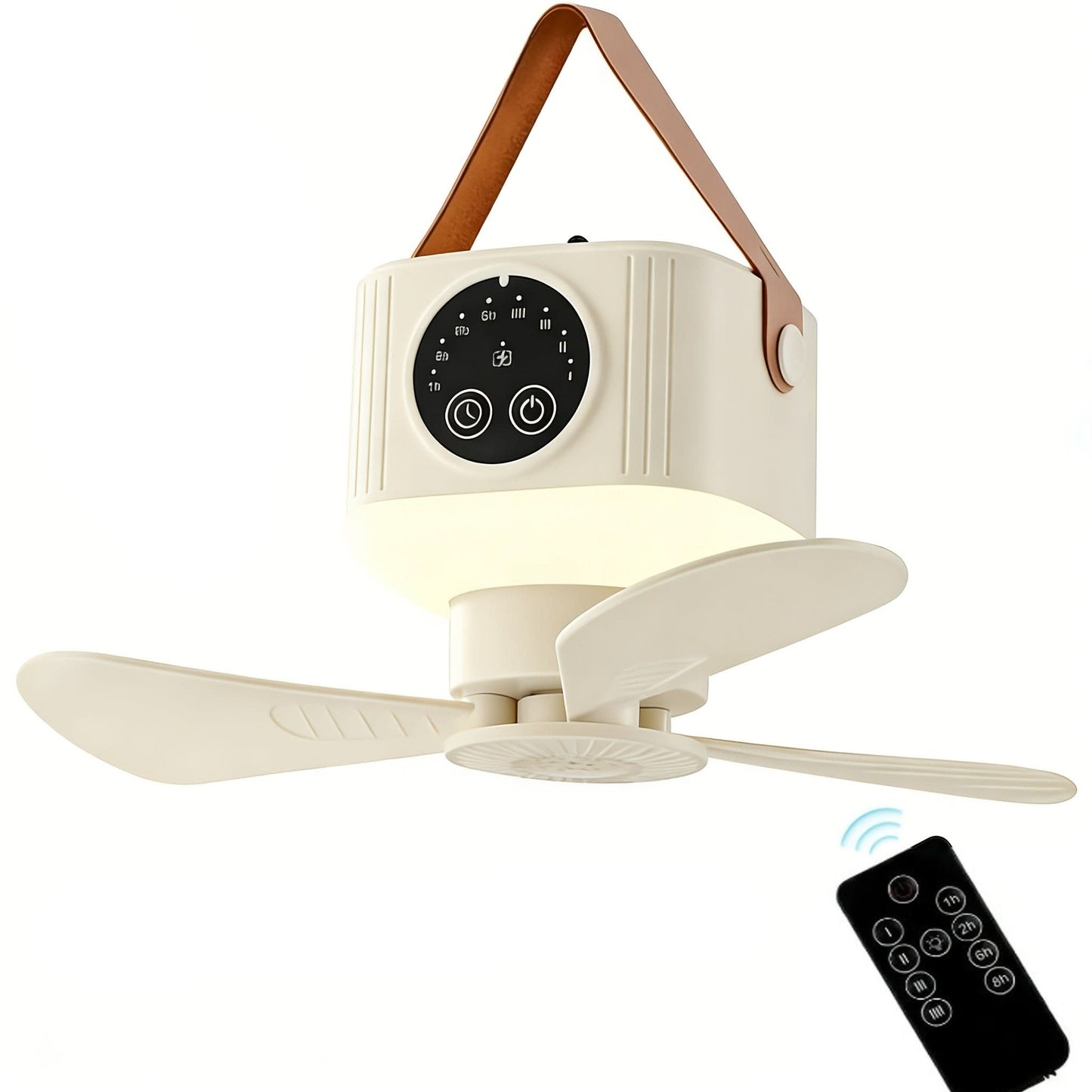LIGHTBREEZE – Camping-Ventilator-Laterne für Innen- und Außenbereich