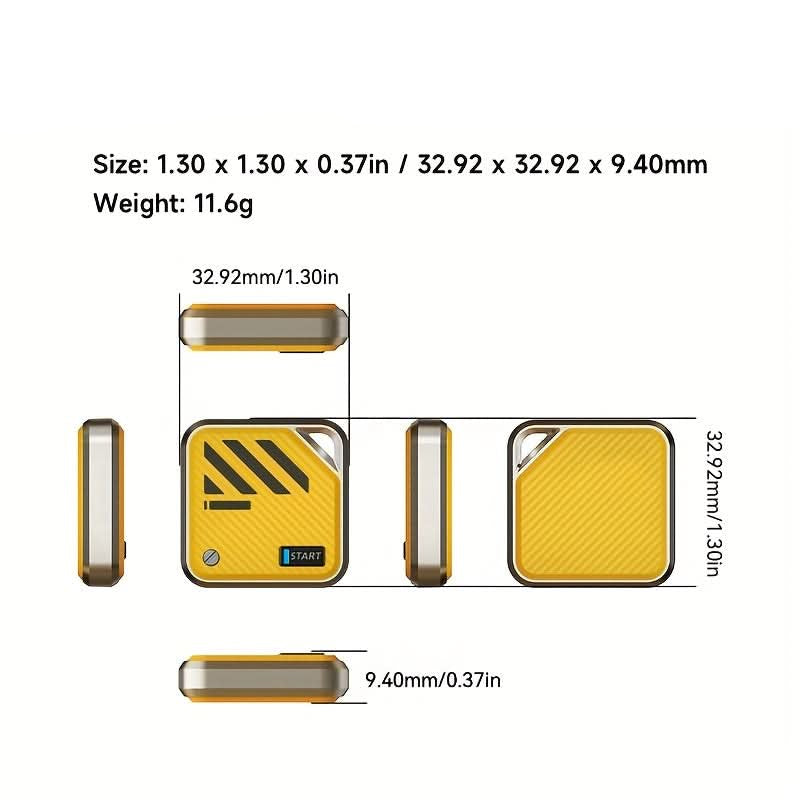 FINDTAG PRO – Intelligenter GPS Kabelloser Anti-Verlust-Tracker