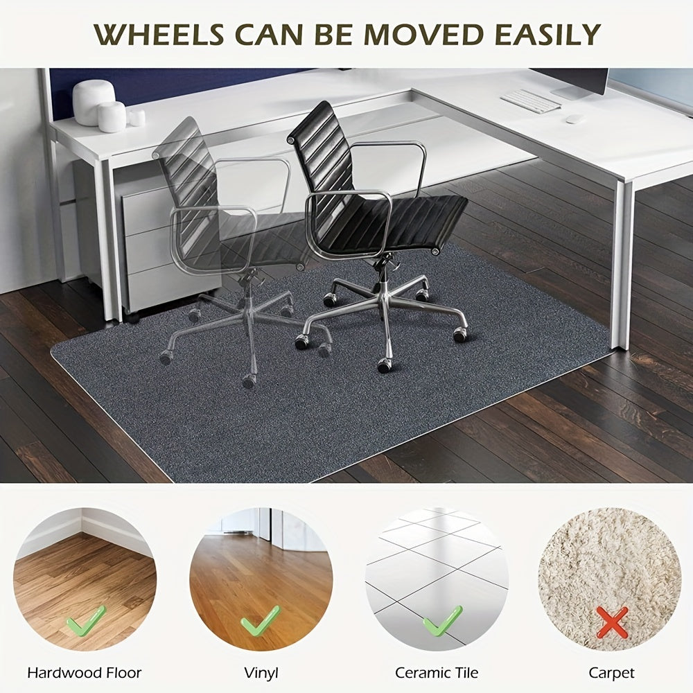 FLOORFLOW – Premium Chair Mat for Hardwood & Office Floors