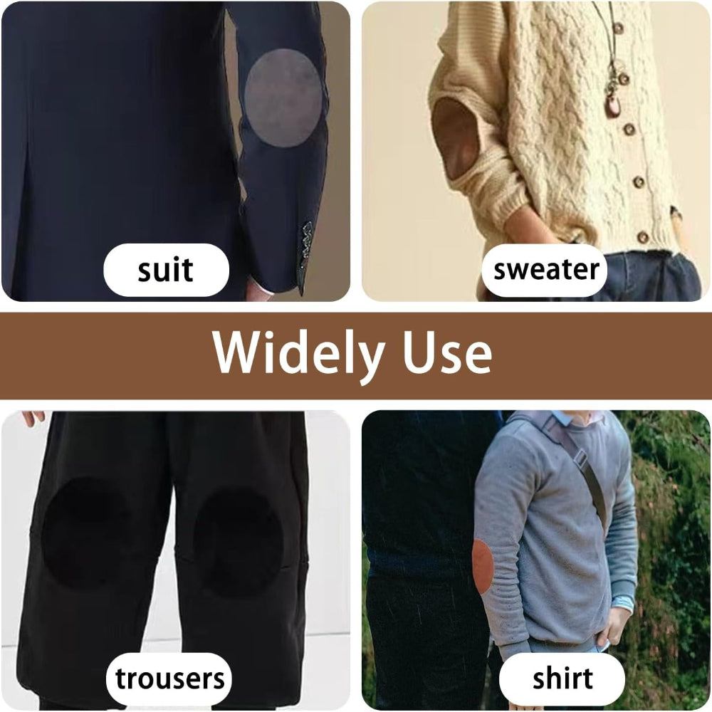 SUEDEFLOW – Oval Repair Patches for Jackets & Sweaters