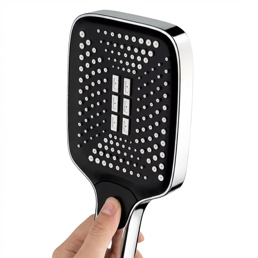 AQUASQUARE – High Pressure 3 Mode Rainfall Shower Head