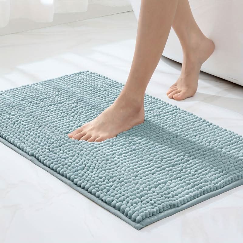 BATHHAVEN - Soft Chenille Non-Skid Bath Rug for Ultimate Comfort 8
