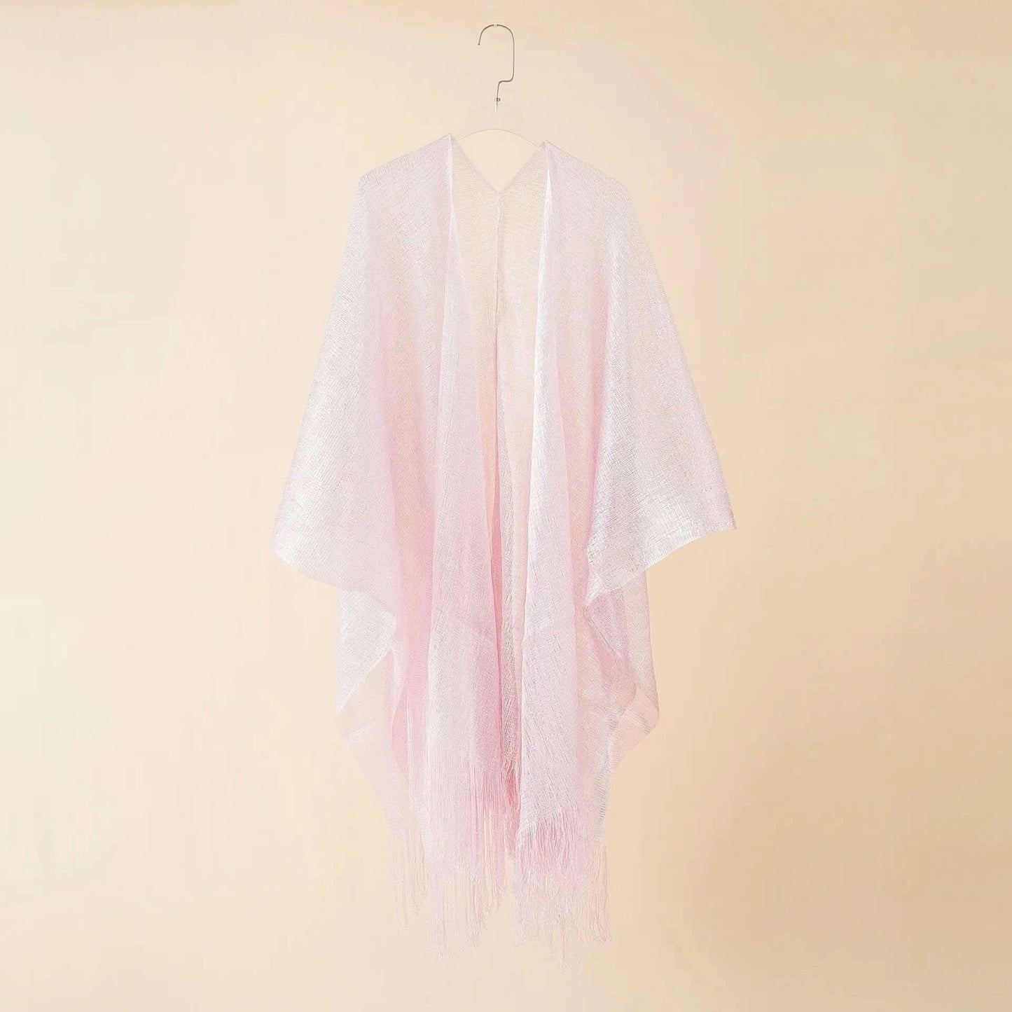 Bohemian Beach Cover Up Kimono & Sarong Set for Women - Lightweight Chiffon 14