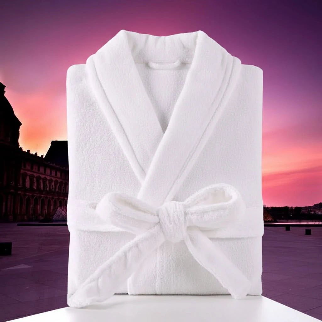 ComfortWear - Men's Hooded Bathrobe - 100% Cotton Terry Dressing Gown 14