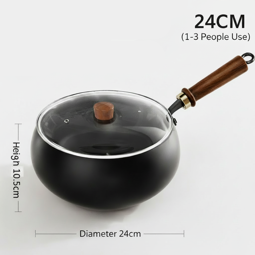 CASTFORGE - Heavy-Duty Cast Iron Skillet with Lid for Versatile Cooking