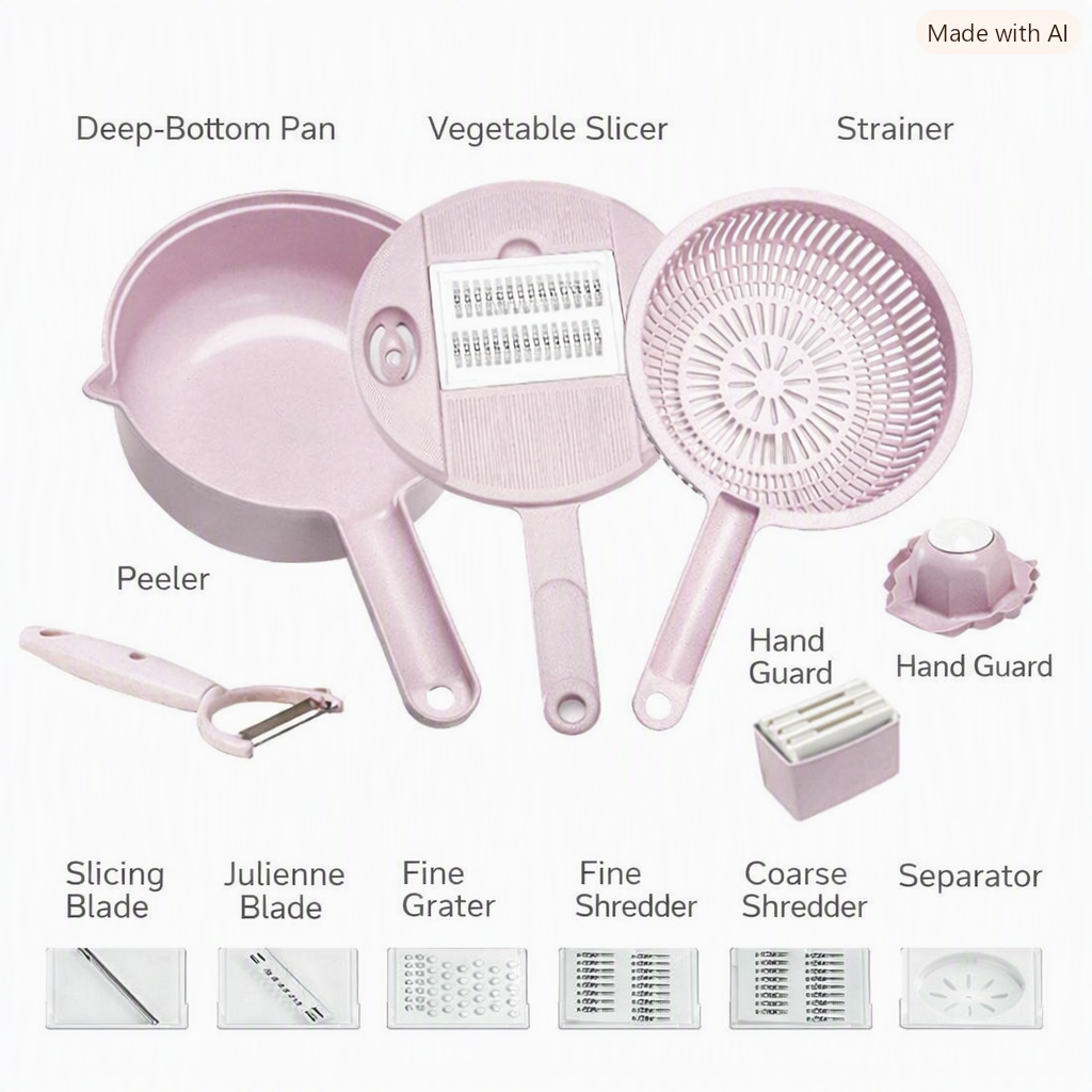 CHOPNOVA – 12 In 1 Multifunction Vegetable Chopper Slicer
