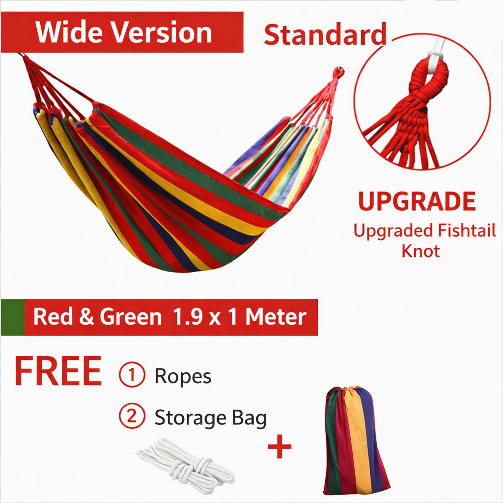 DUOHAVEN – Two Person Hammock Cozy Outdoor Comfort