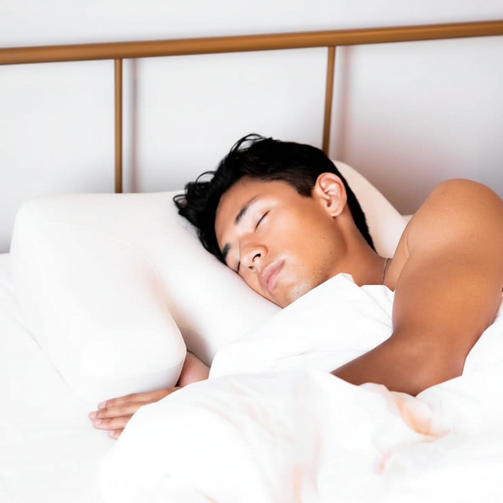 DREAMREST Adaptive Side Sleeper Pillow - Best Pillow for Neck Pain & Cooling Comfort 2