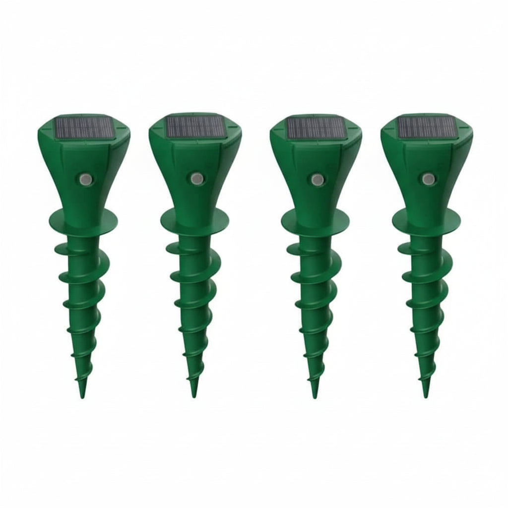 EcoGuard - Solar Mole Repellent with Silent Vibration for Garden Protection 8