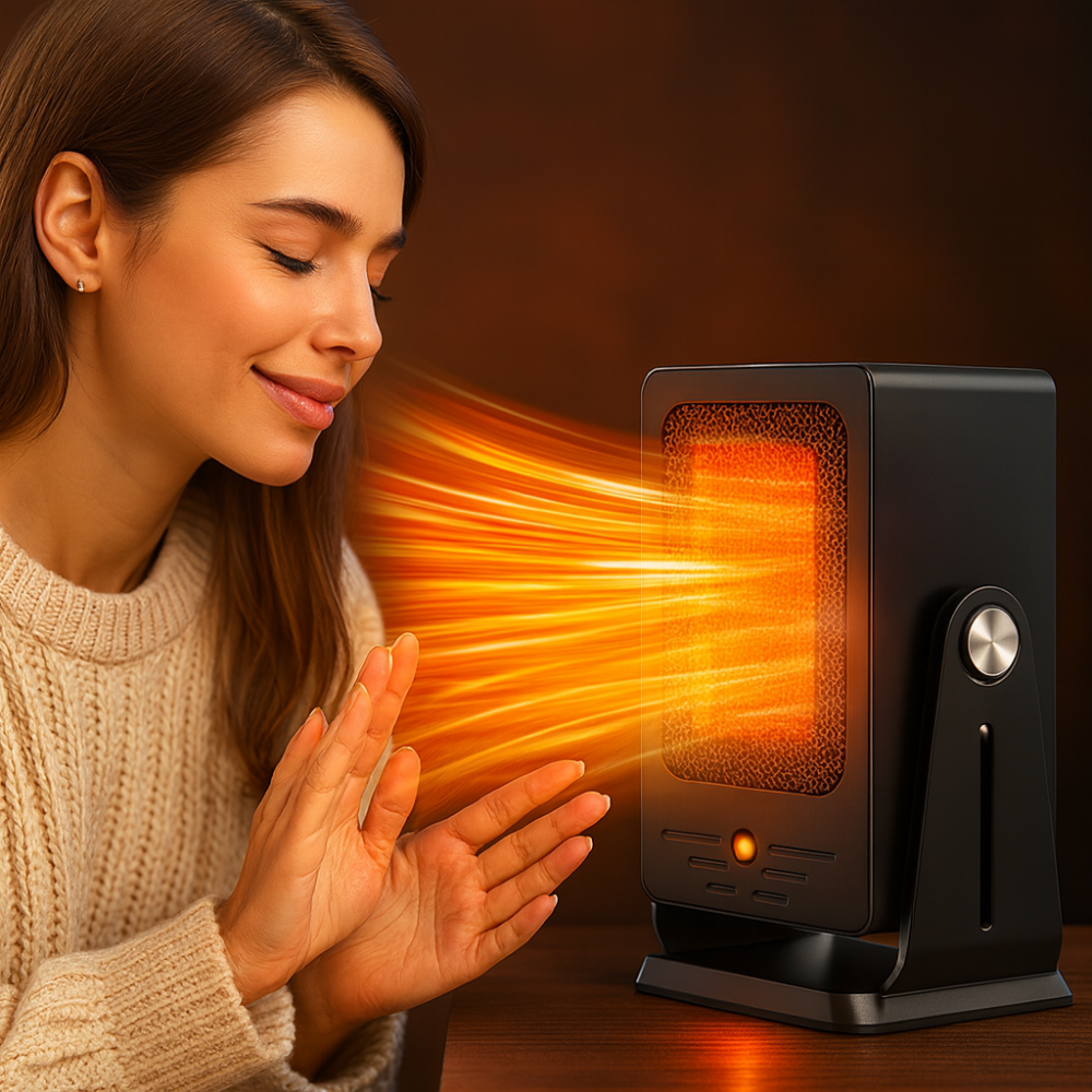 WARMVIA – Portable Heater for Easy Desk-Side Comfort