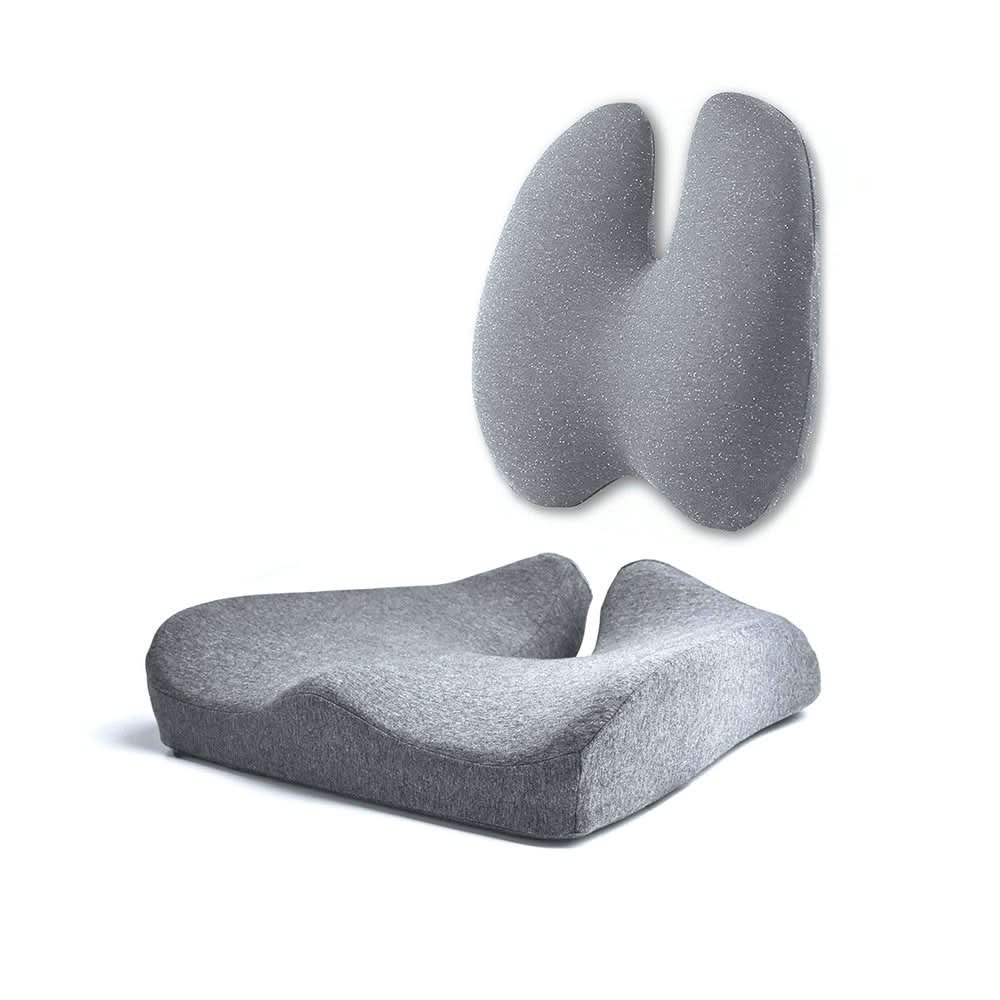 Ergoflex - Orthopedic Seat Cushion for Back and Tailbone Relief, Black 9