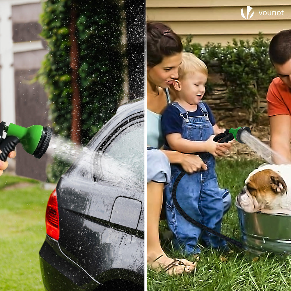 Expandable Garden Hose 15m with 10 Spray Modes, Brass Connectors & Durable Design 6