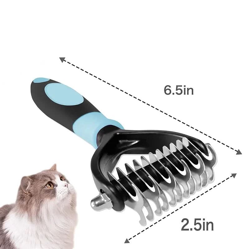GROOMMASTER PRO – Dual-Sided Deshedding Brush for Dogs & Cats 4