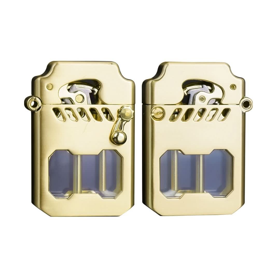 GearFlame - Windproof Mechanical Lighter with Stylish Gear Design 8