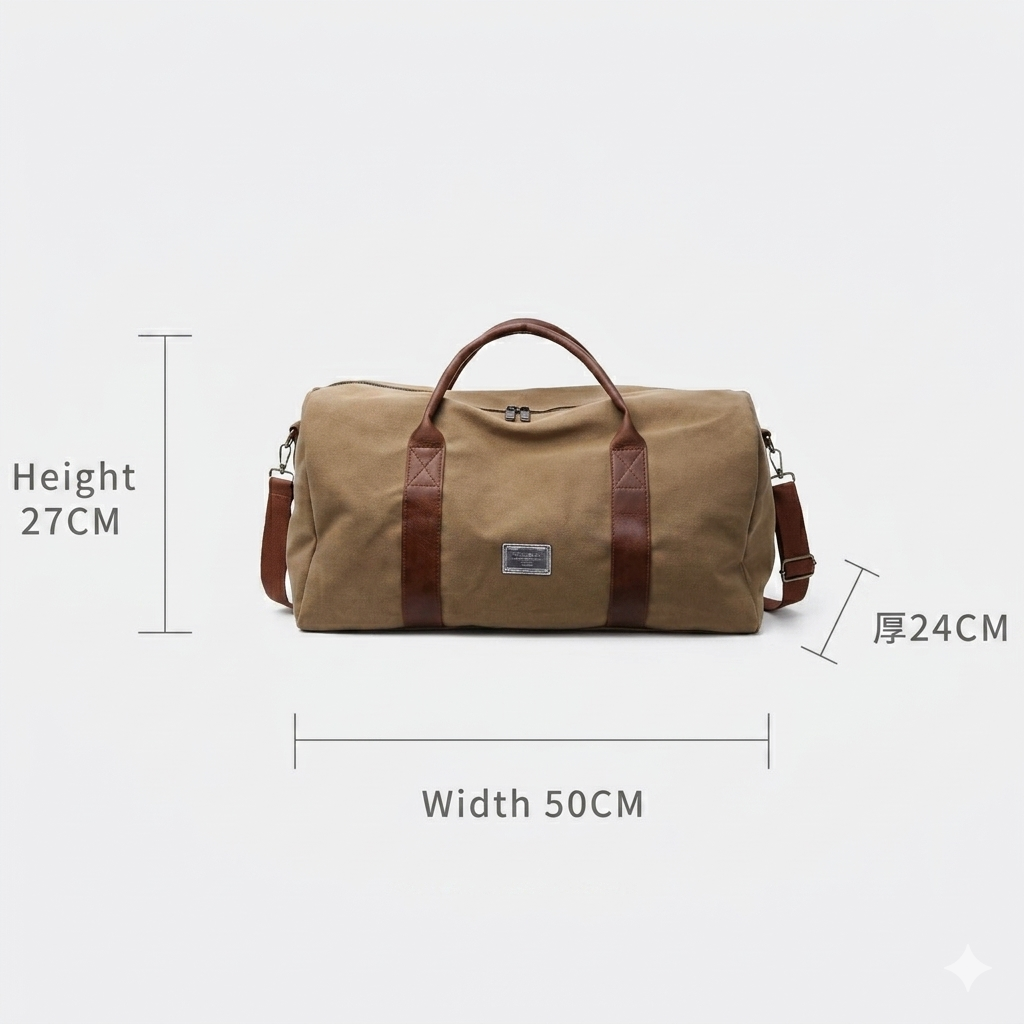 ROADFLOW – Durable Washed Duffel for Travel & Outdoor Use