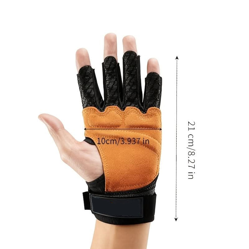 GripGuard - Anti-Slip Weightlifting Gloves with Wrist Support 8