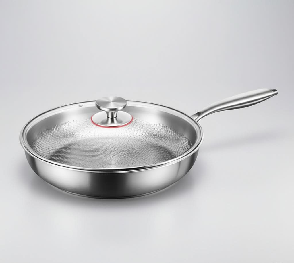 HammerPan - Titanium Hammered Non-Stick Frying Pan for Superior Cooking 10
