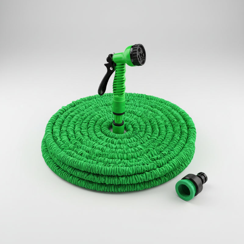 HydroMax - Expandable Garden Hose 7.5m to 22.5m, High-Pressure Water Hose 8