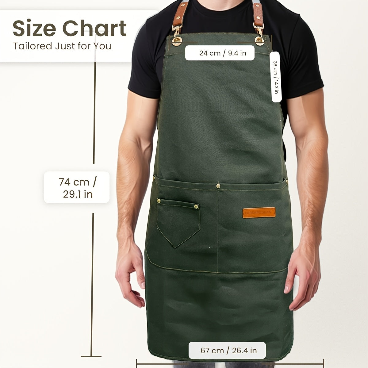 IRONHIDE - Professional utility apron designed for organized and durable everyday work