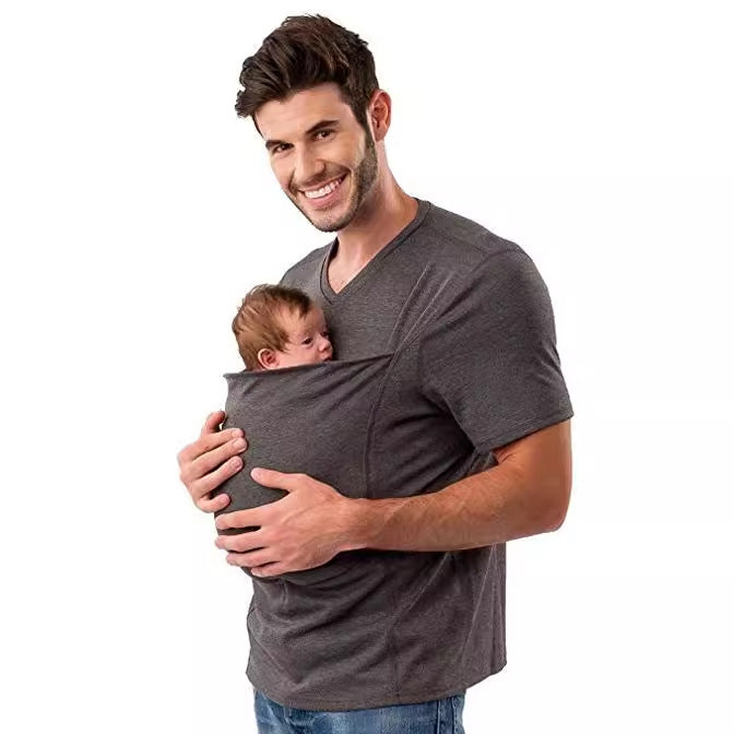 CAREFLOW – Nursing & Babywearing Shirt for Cozy Everyday Use