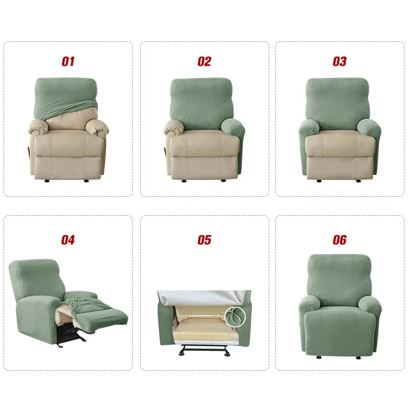 RECLICARE – Protective Recliner Cover with Side Pocket for Everyday Comfort