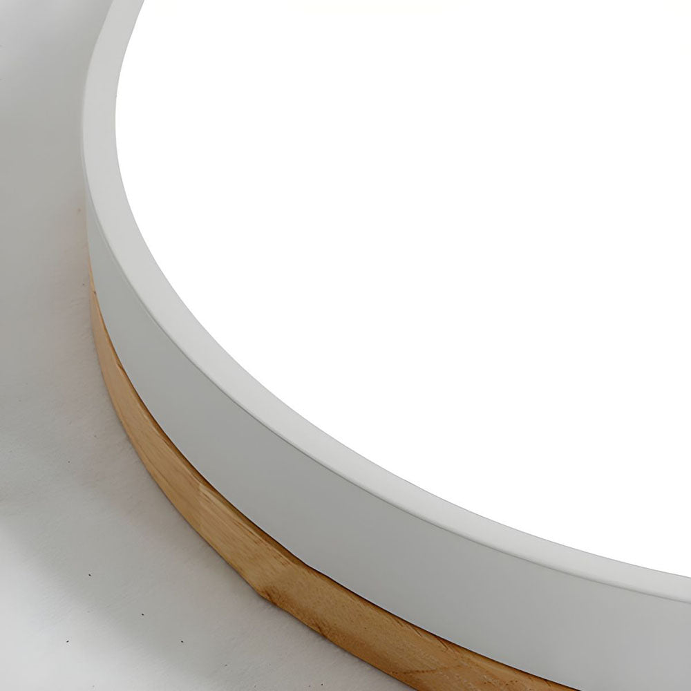 Modern Flat LED Ceiling Light Fixture - Dimmable Flush Mount for Low Ceilings 8