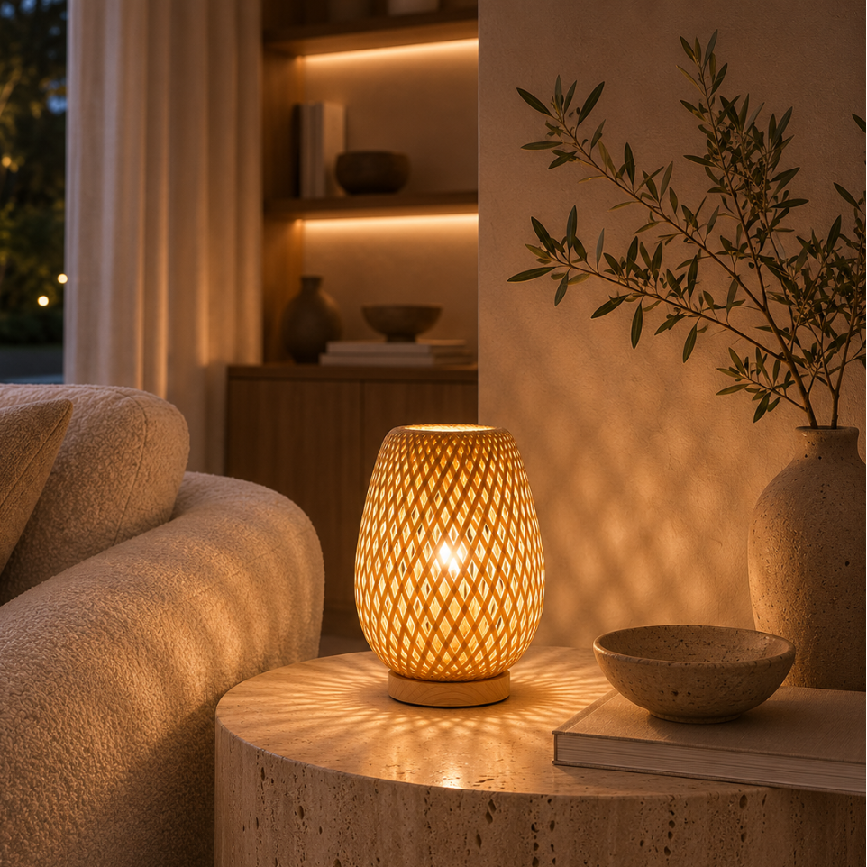 SOLZENAVIA – Minimalist Bedside Light for Gentle Nighttime Illumination