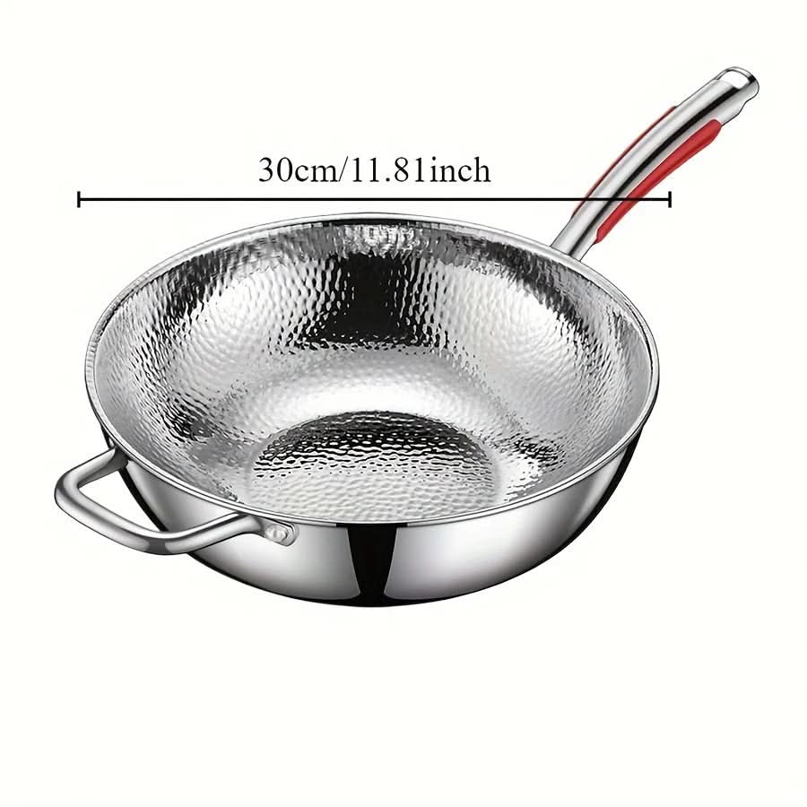 PANVION – Premium titanium wok with round bottom for induction cookers and effortless stir-frying 6