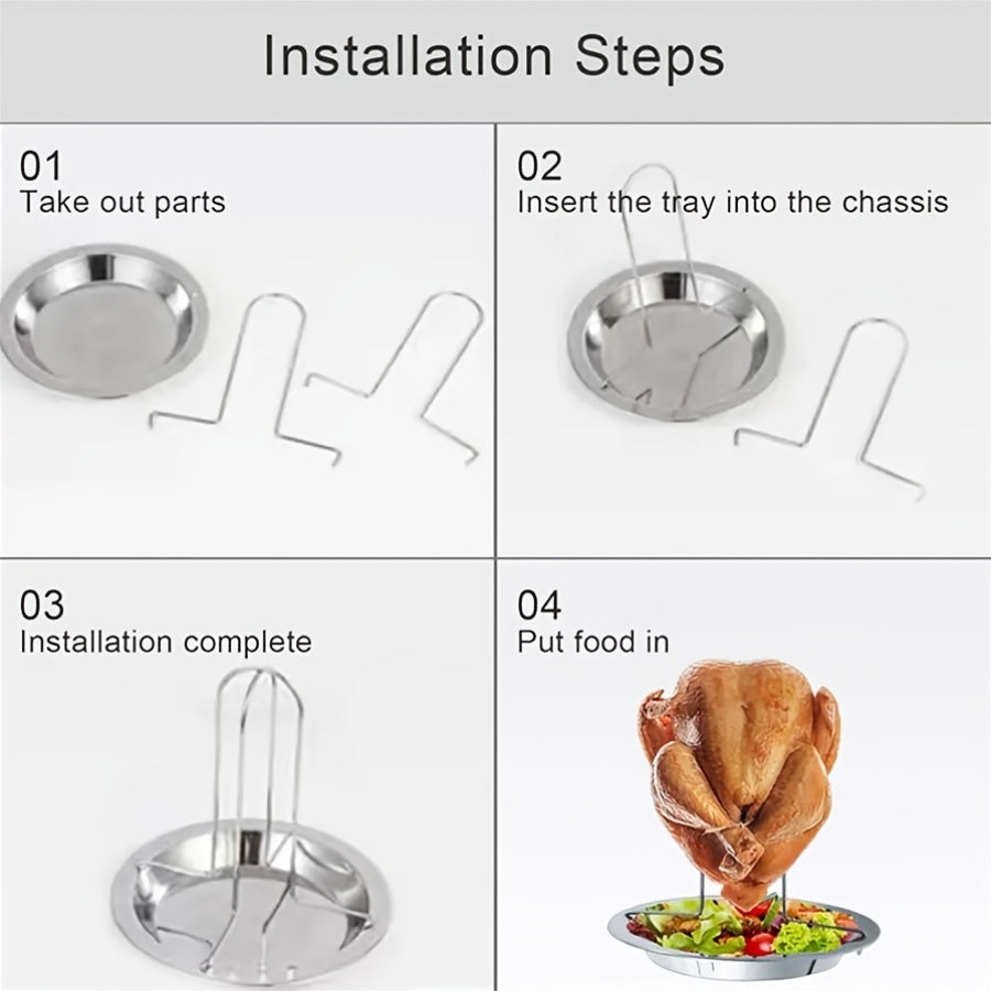 RoastSpire - Vertical Chicken Roasting Rack for Perfectly Crisp Results 7