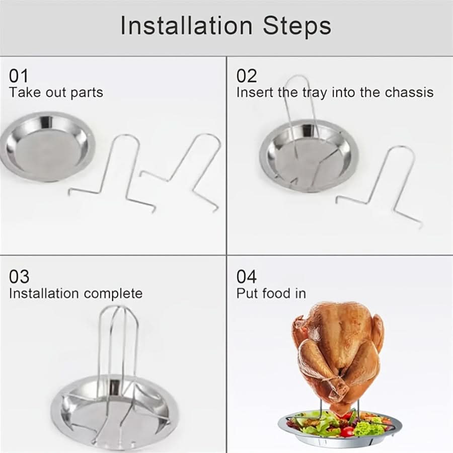 RoastSpire - Vertical Chicken Roasting Rack for Perfectly Crisp Results 7