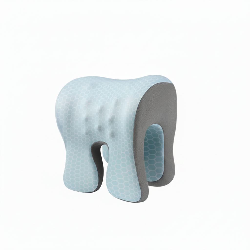 HEADRELAX – Cuscino Poggiatesta in Memory Foam per Pisolini Quotidiani