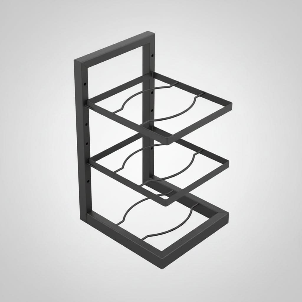 RACKCHEF – Scaffale da Cucina Regolabile per Pentole e Padelle