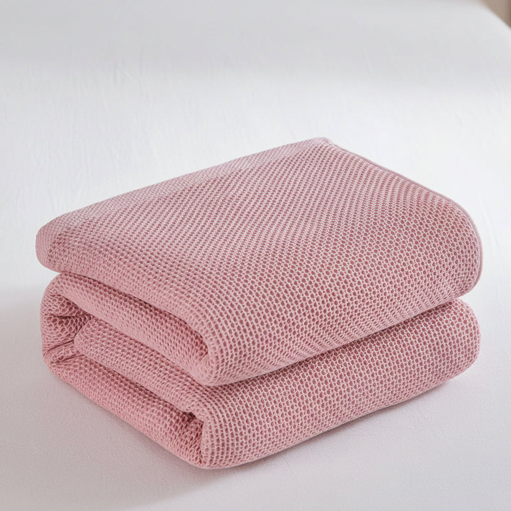 BOHOFLOW – Lightweight Muslin Blanket for Sofa & Bed Use