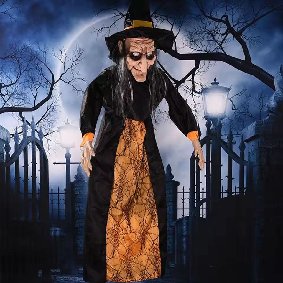 HEXWILLOW – Hanging Witch Doll for Chilling Seasonal Scares