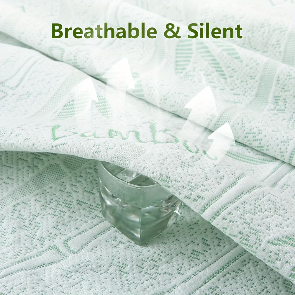 NATURACOOL – Breathable Bamboo Mattress Cover Summer Comfort