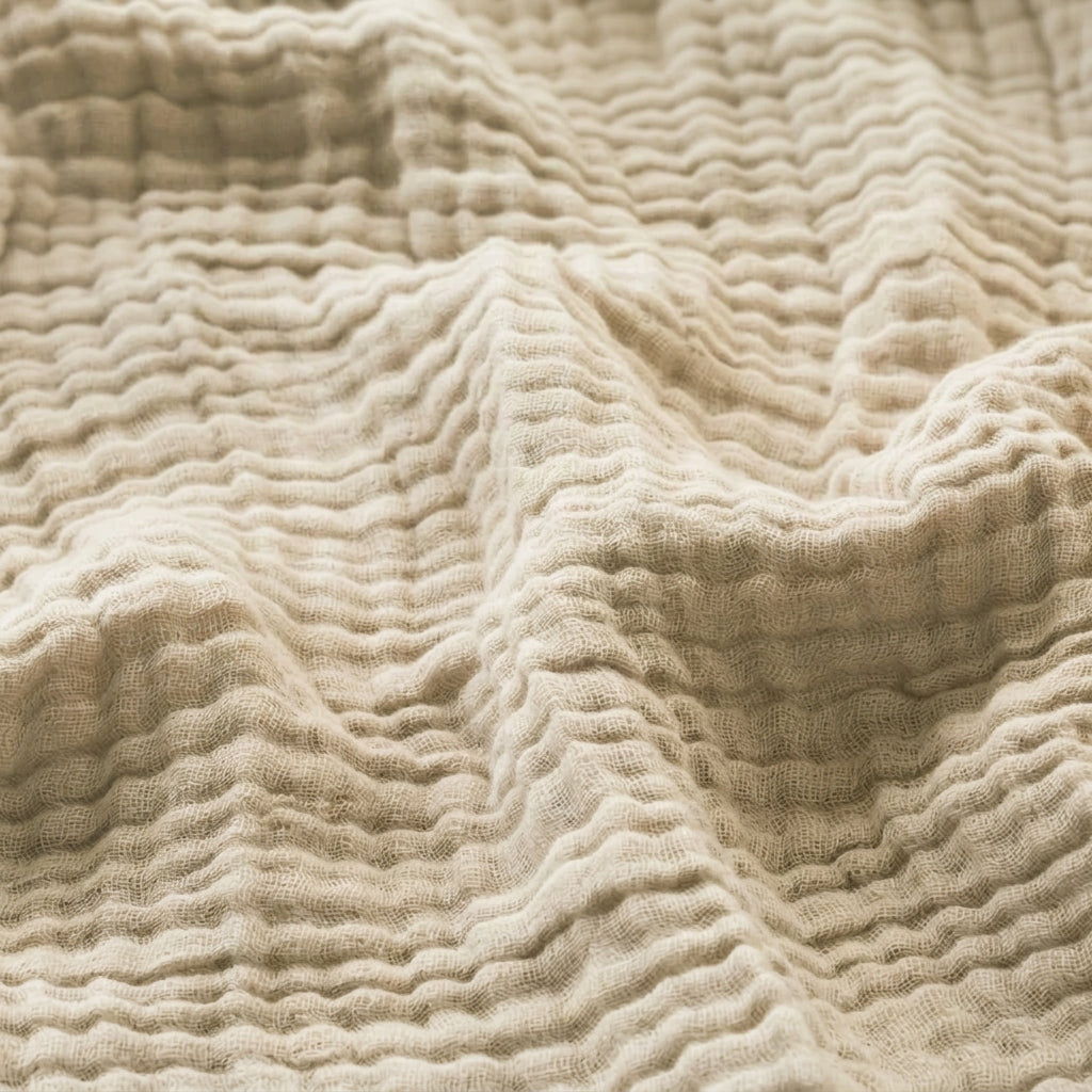 CLOUDSOFT - Ultra-Soft Four-Layer Cotton Blanket for Everyday Comfort