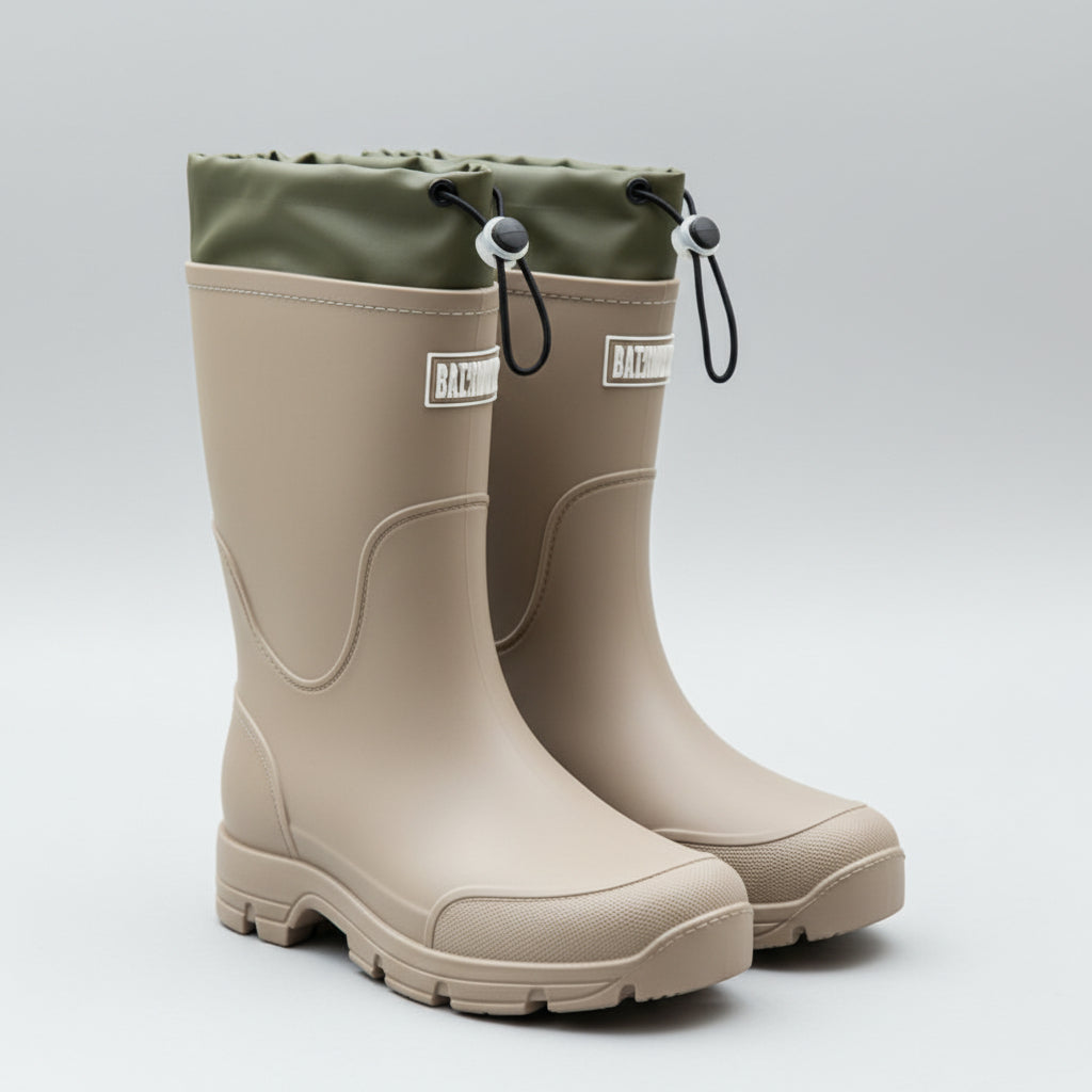 RAINSTEP - Wasserdichte Stiefel bis zur Mitte der Wade mit rutschfester Sohle