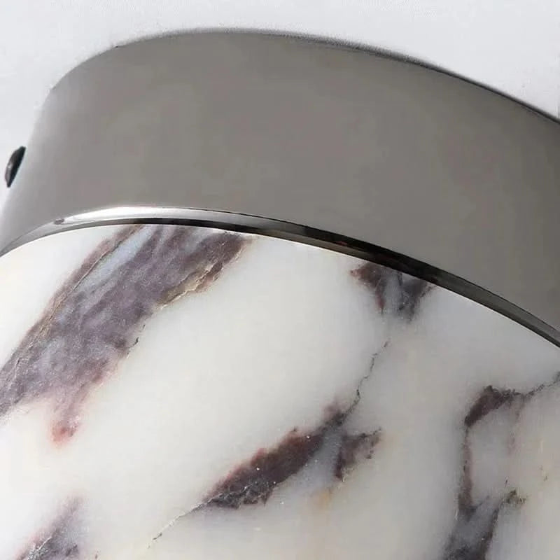 STONEGLOW - Nordisk marmor cylinder LED loftslampe