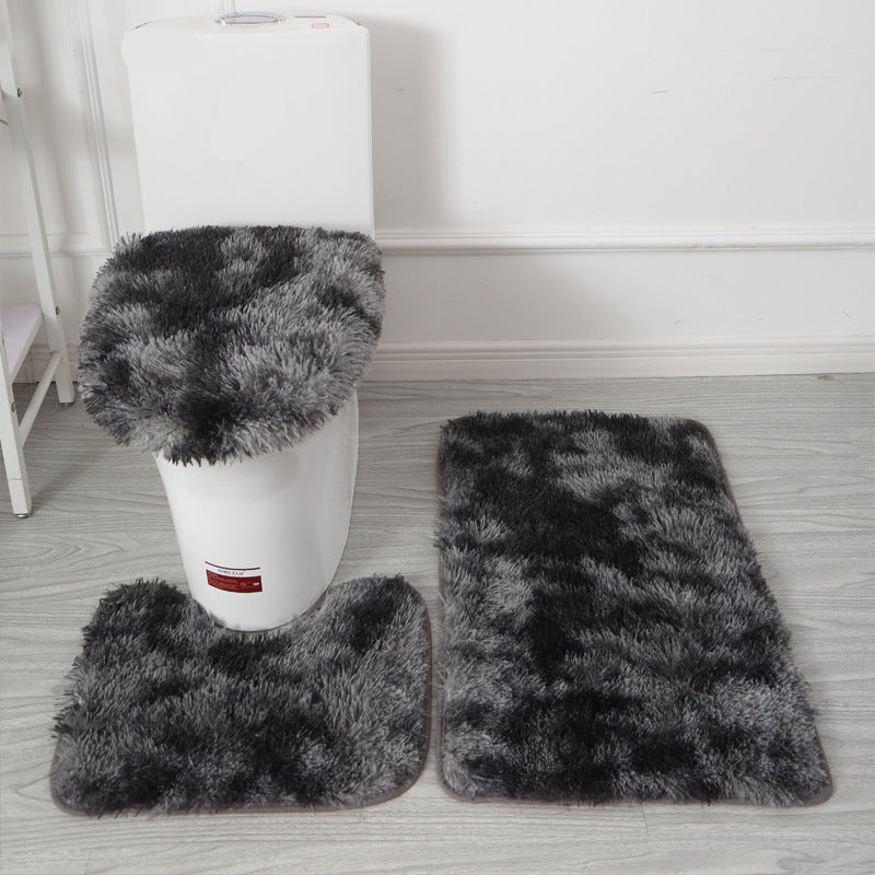 SOFTLAVO – Toilet Cover & Bath Mat Set Elegant Style