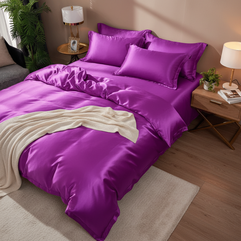 SilkBliss - Luxurious Bedding Set with Soft Duvet Covers for Ultimate Comfort 12