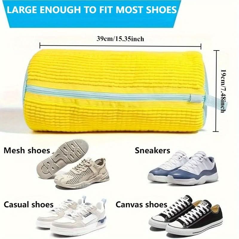 SoleShield - Heavy-Duty Shoe Washing Bag with Protective Lining 6