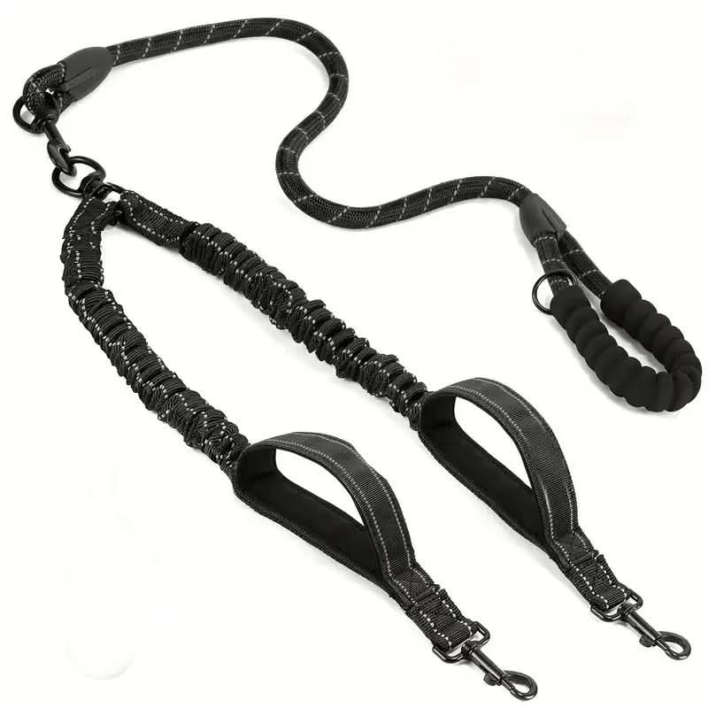 TWINSTRIDE - Dual Dog Leash with 360° Swivel & Shock Absorption 8