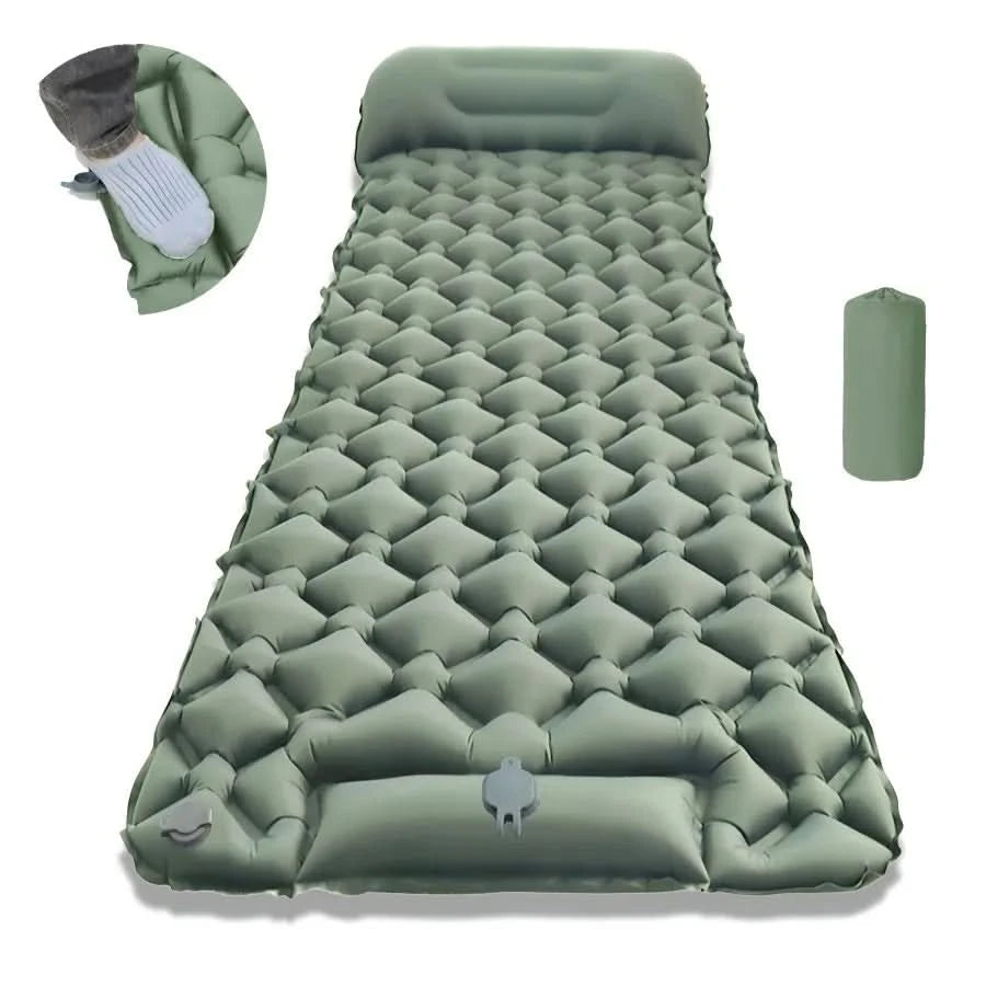 Ultralight Self Inflating Camping Sleeping Pad with Built-in Pump & Eco-friendly Design 11