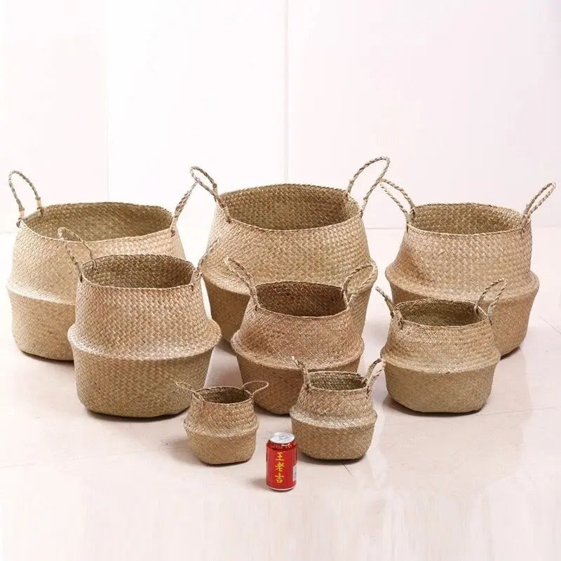 EARTHWEAVE – Seagrass Woven Storage Basket