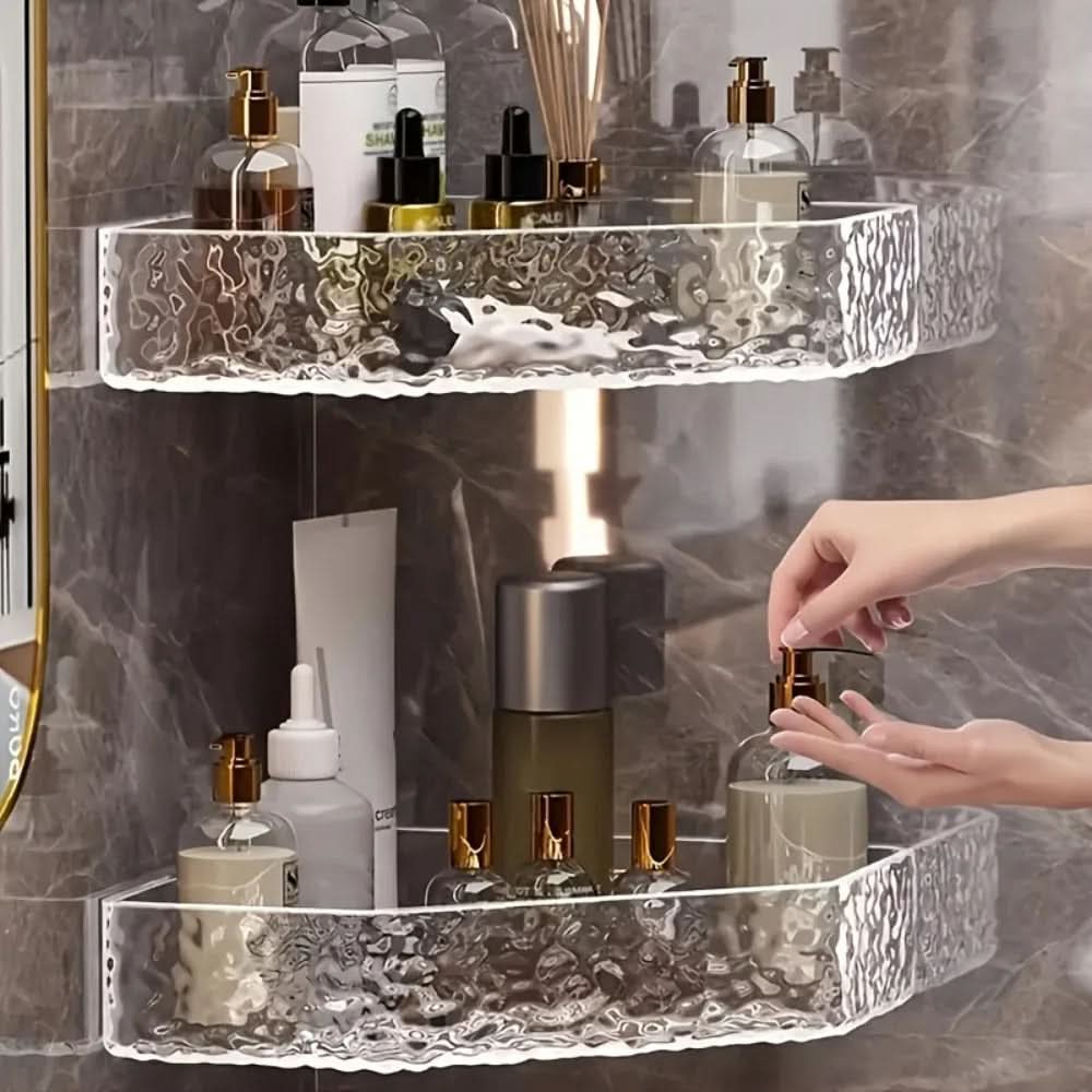 GLACIERA – Eckiges Gletscher-Design Badezimmerregal