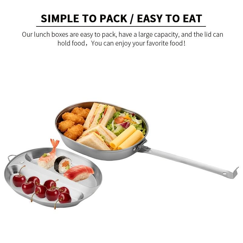 MEALTREK – Madkasse i rustfrit stål til camping