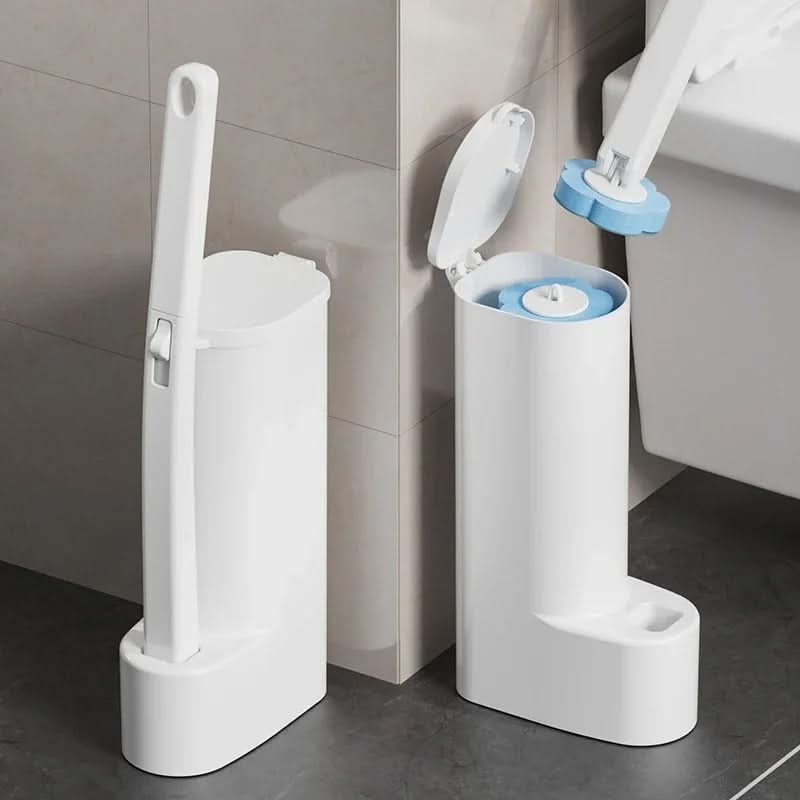 CLEANOVA – Engangs toiletbørstesæt med udskiftelige hoveder